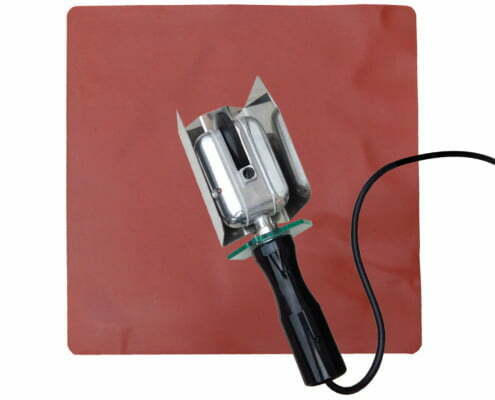 Sigillatrice manuale portatile a rullo caldo mod. RMC 5 KIT