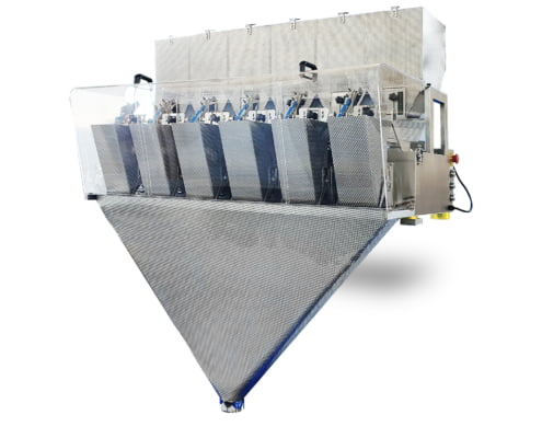 LW06B MS Bilancia industriale automatica a canali vibranti 6 teste