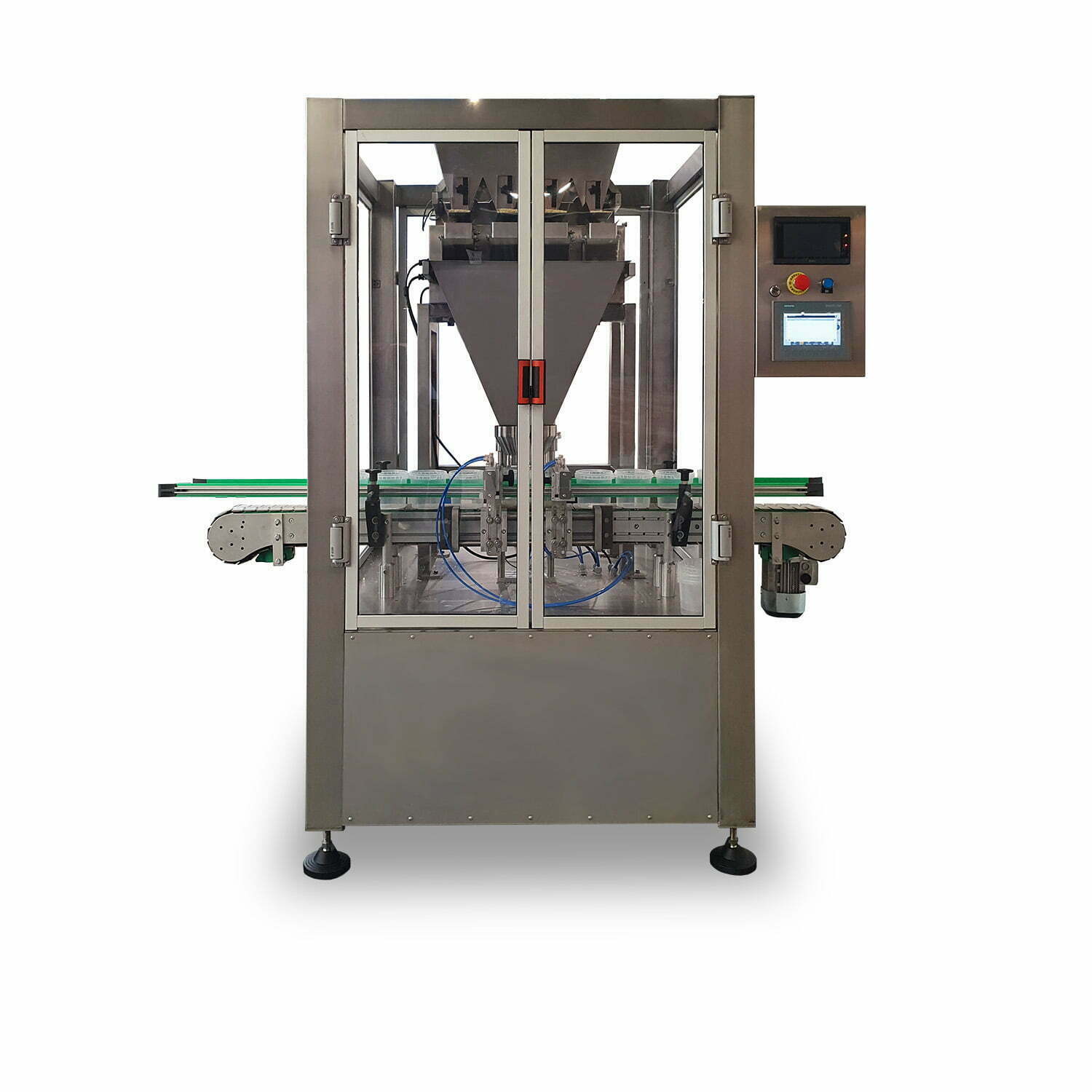 MA-R1 MOD Monoblocco riempimento automatico vasetti in linea