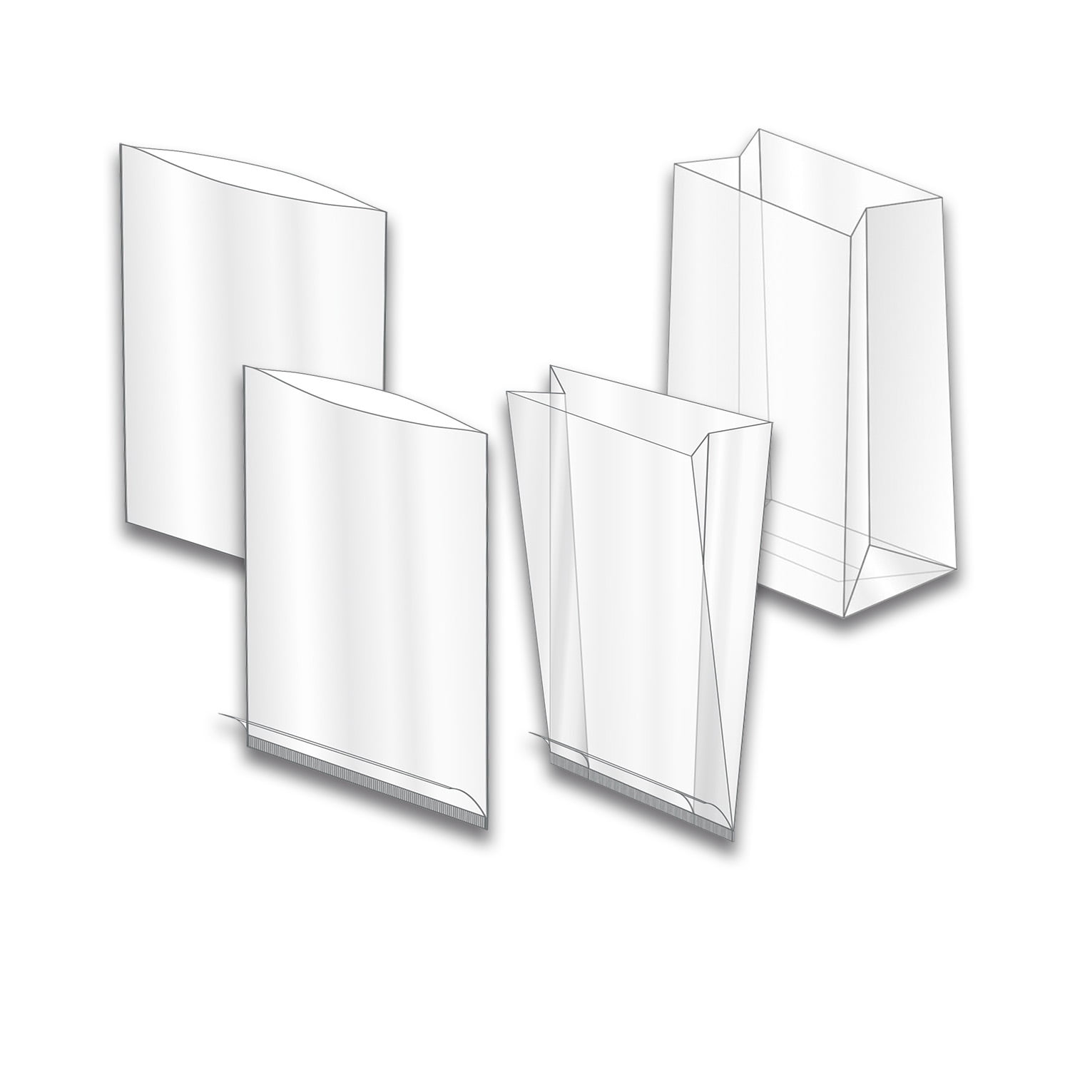 2000 Sacchetti Ermetici Con Chiusura Zip – 60 X 80 Mm, Trasparenti, Spessore 50 My, Richiudibili, Perfetti Per Organizzare Piccoli Oggetti