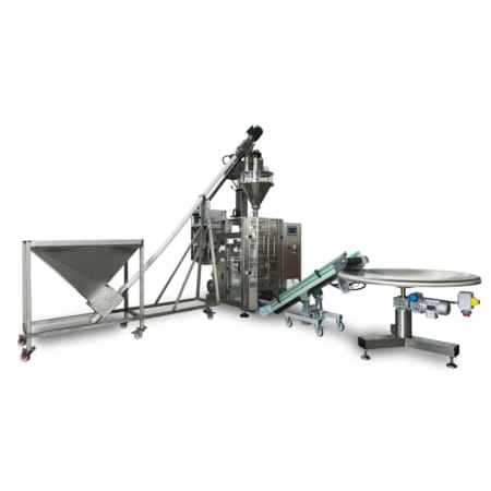 VAL-S3 P500 - Impianto confezionamento VFFS con dosatore polveri per farine alimentari in busta