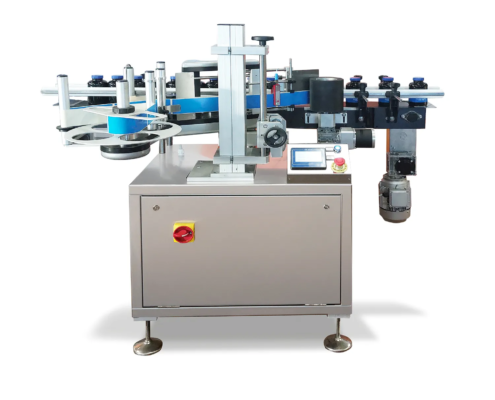 EM-300 Etichettatrice automatica per vasetti, bottiglie e flaconi