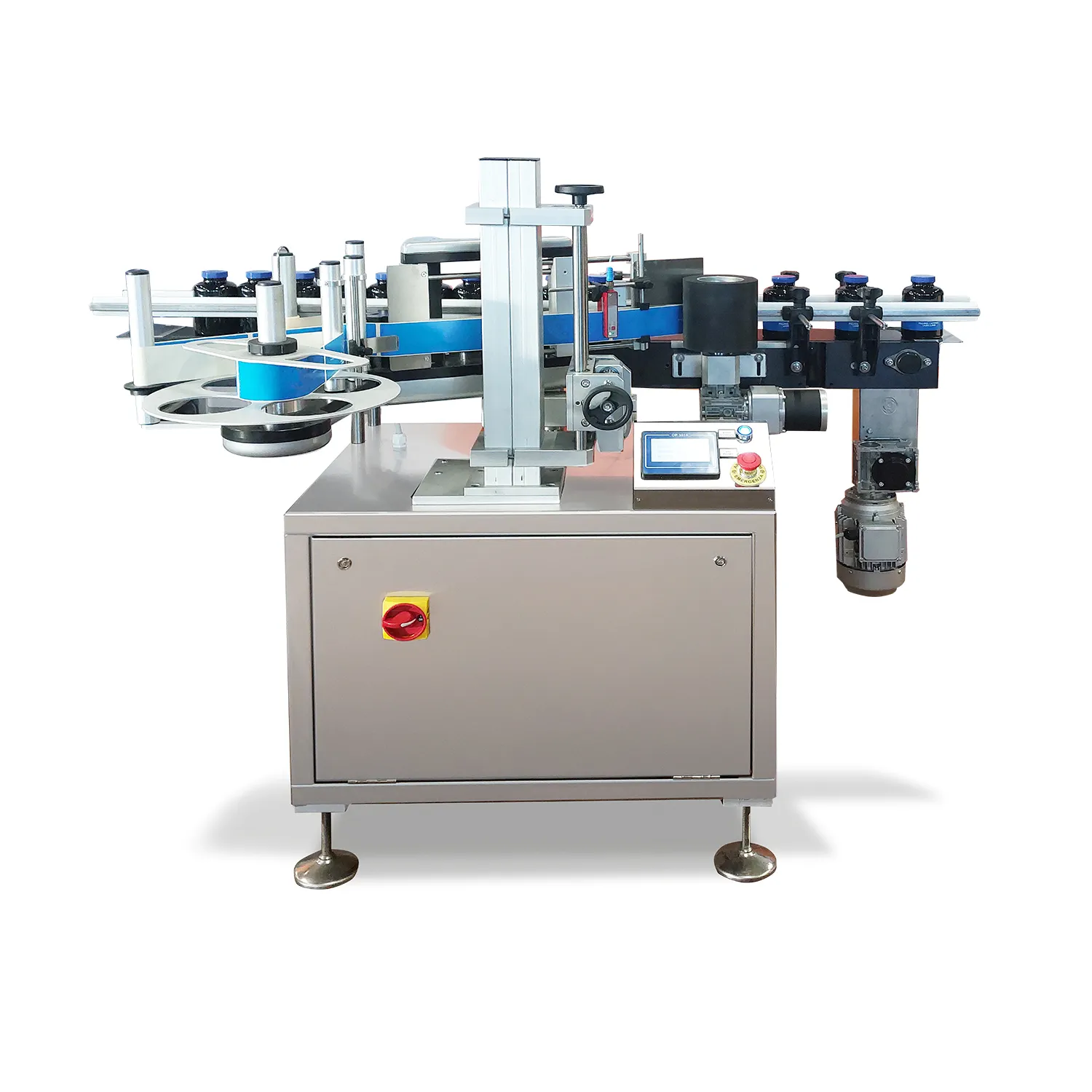 EM-300 Etichettatrice automatica per vasetti, bottiglie e flaconi