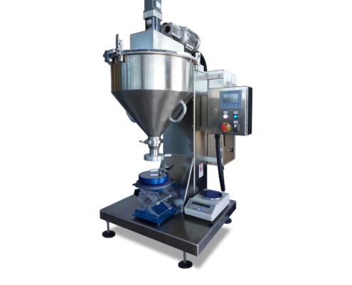 Dosatore polveri volumetrico a coclea da banco - Dosaggio industriale polveri